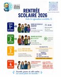 rentrée scolaire 2026 